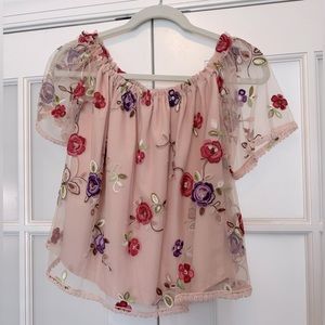 BB Dakota Top Off Shoulder XS